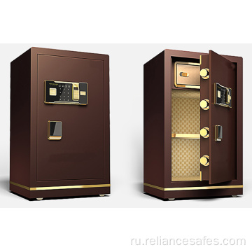 Биометрический цифровой сейф с двойной дверью